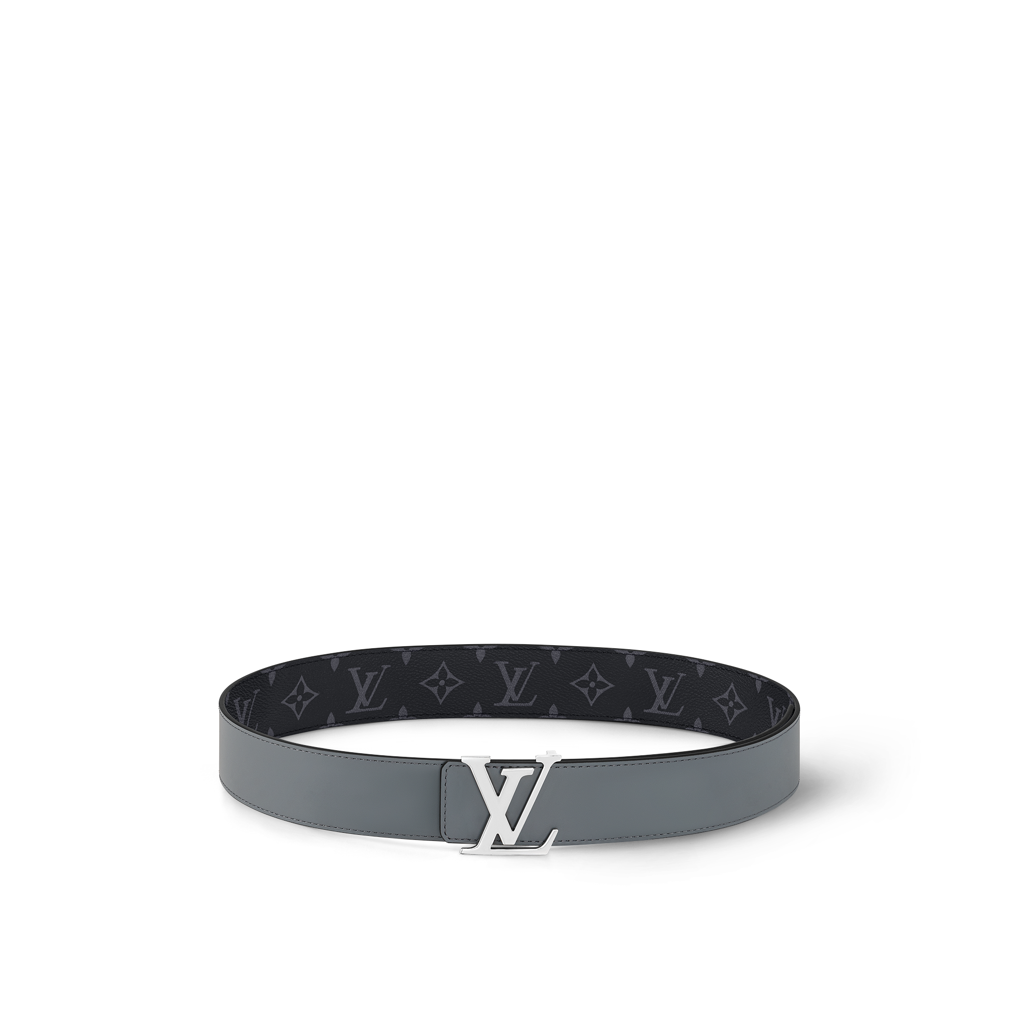 LV Initiales 40mm Reversible Belt Monogram Eclipse in Men