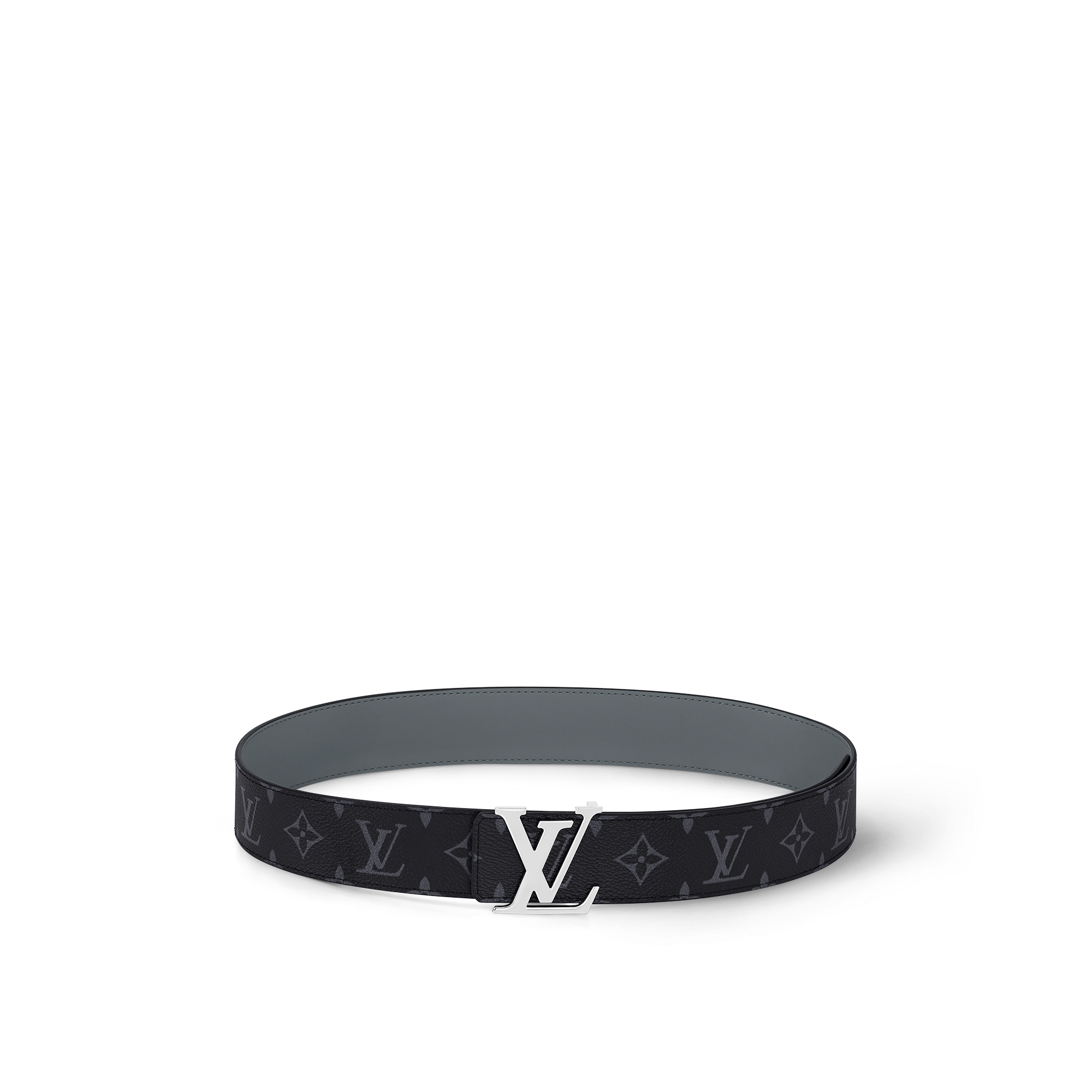 LV Initiales 40mm Reversible Belt Monogram Eclipse in Men