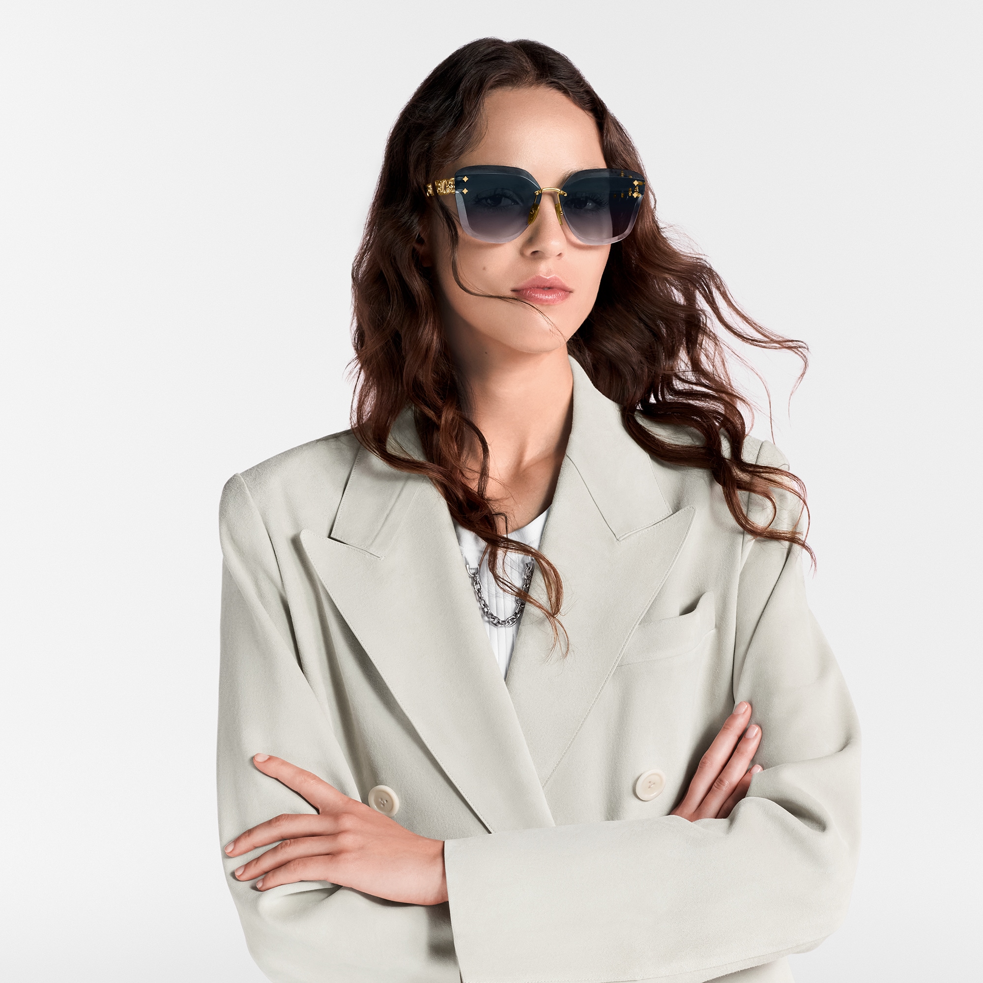 LV Jewel Cat Eye Sunglasses . in Women