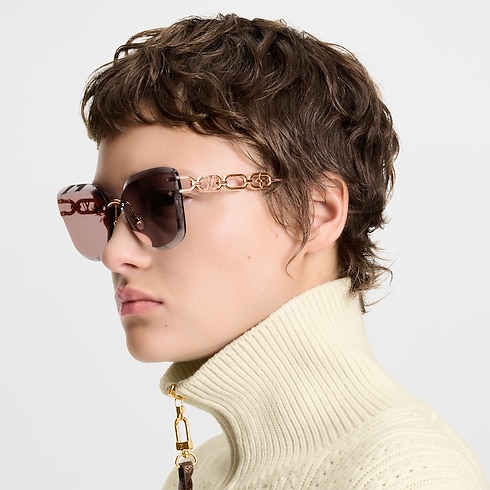 LV Jewel Cat Eye Sunglasses . in Women's Accessories Sunglasses collections by Louis Vuitton (Product zoom)
