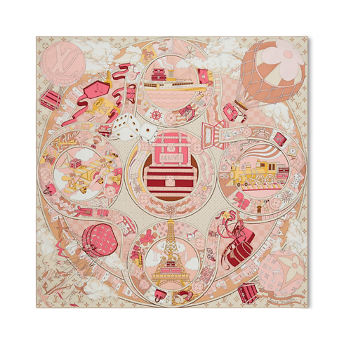 LV Journey Square 90 . in Women's Accessories Silk Squares and Bandeaus collections by Louis Vuitton (Product zoom)