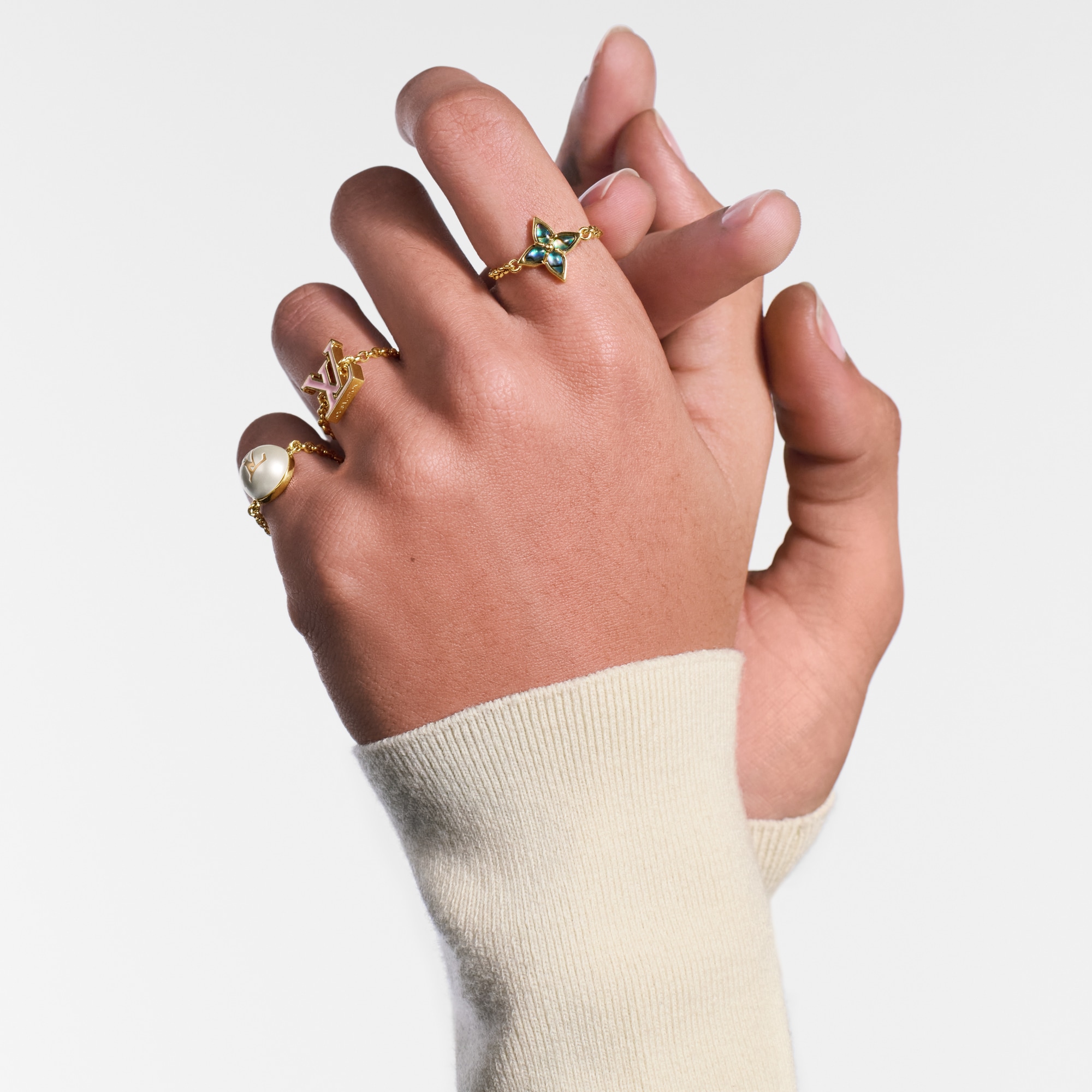 LV Layer Color ring set . in Women