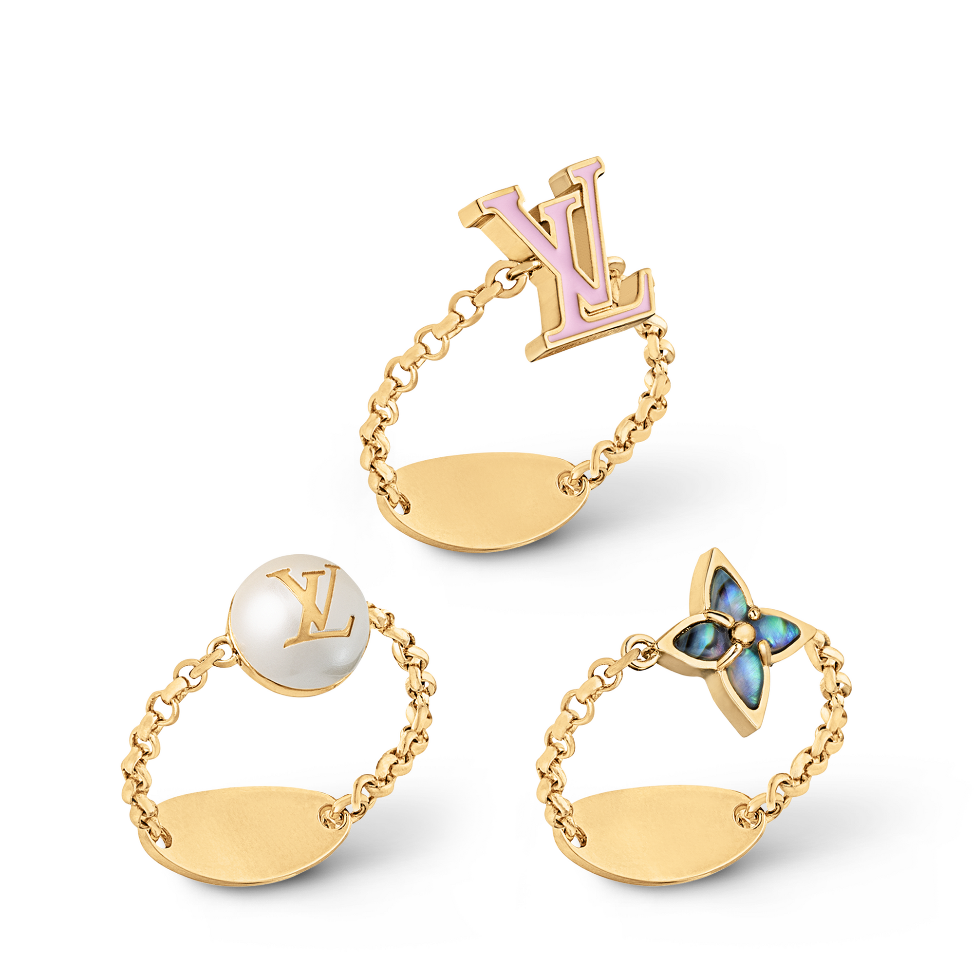 LV Layer Color ring set . in Women