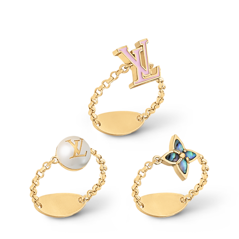 LV Layer Color ring set . in Women's Fashion Jewellery Designer Fashion Jewellery collections by Louis Vuitton (Product zoom)