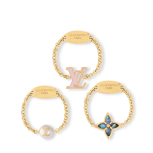 LV Layer Color ring set . in Women's Fashion Jewellery Designer Fashion Jewellery collections by Louis Vuitton (Product zoom)