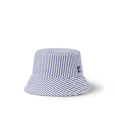 LV League Striped Bucket Hat . in Women's Accessories Hats and Gloves collections by Louis Vuitton (Product zoom)