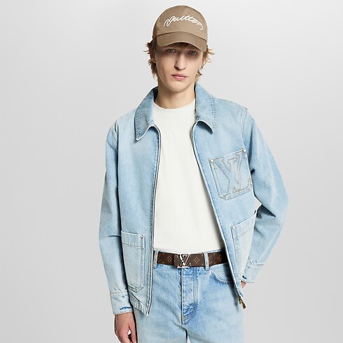 LV Line 40mm Reversible Belt Monogram in Men's Accessories Men's Belts collections by Louis Vuitton (Product zoom)