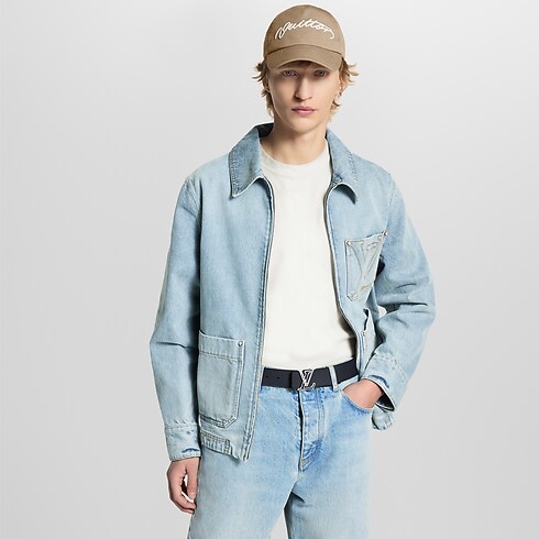 LV Line 40mm Reversible Belt Monogram in Men's Accessories Men's Belts collections by Louis Vuitton (Product zoom)