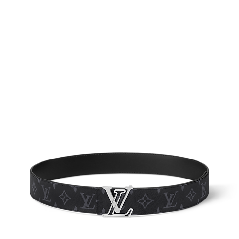 LV Line 40mm Reversible Belt Monogram Eclipse in Men's Accessories Men's Belts collections by Louis Vuitton (Product zoom)