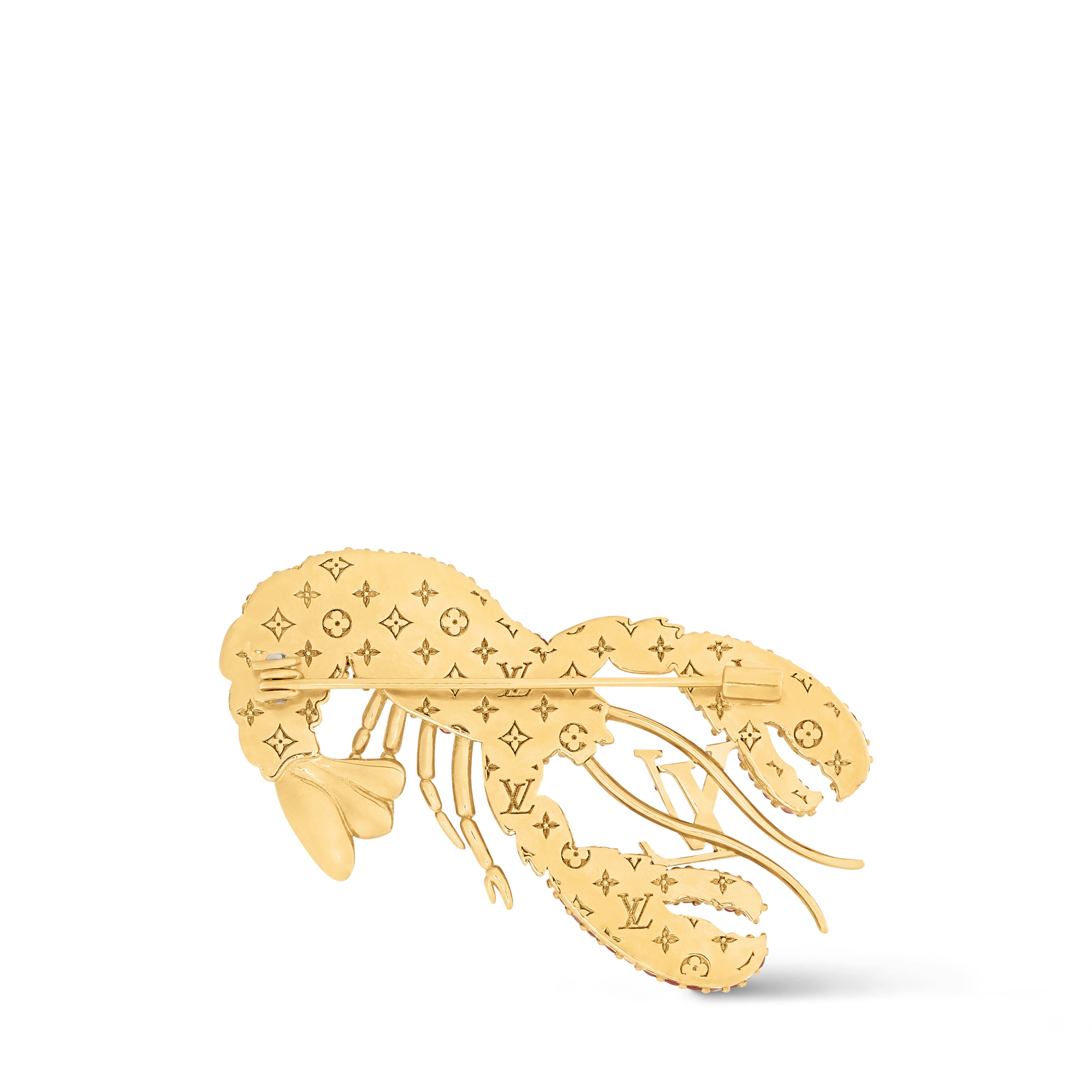 LV Lobster Brooch . in Men