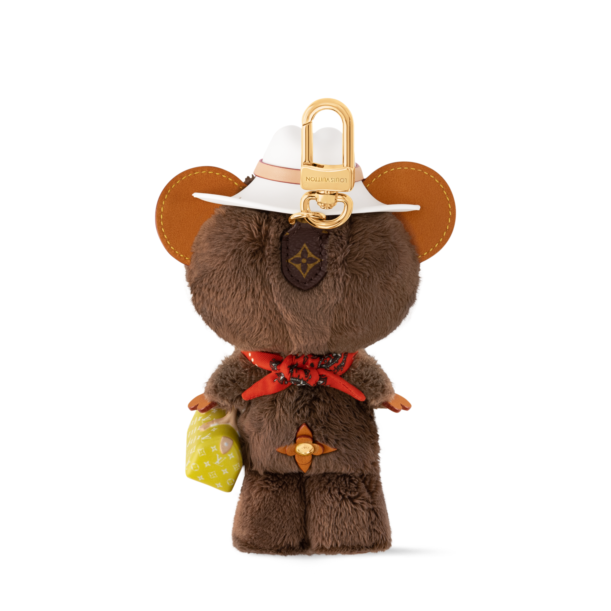 LV Louis Bear Bag Charm . in Men