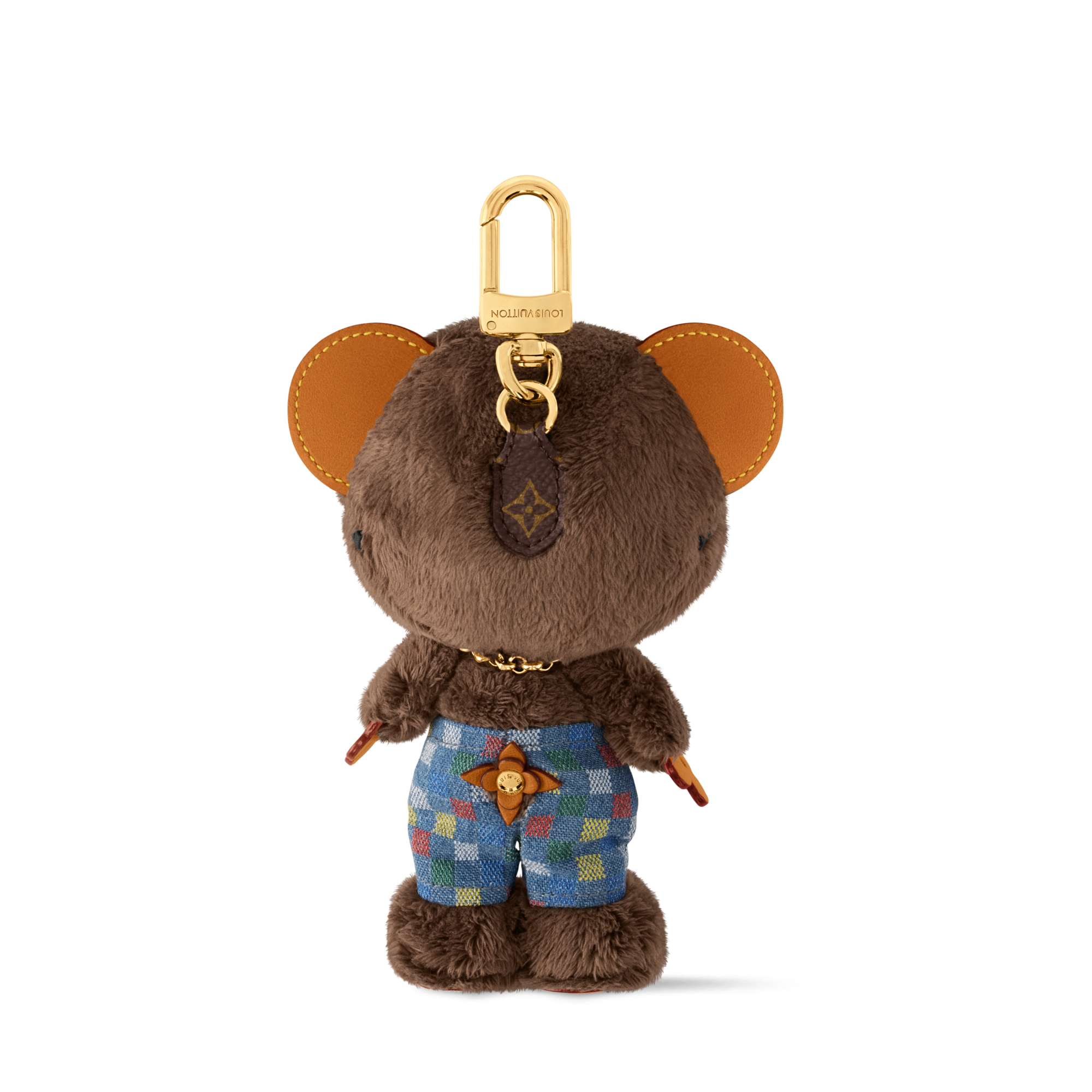 LV Louis Bear Bag Charm . in Men