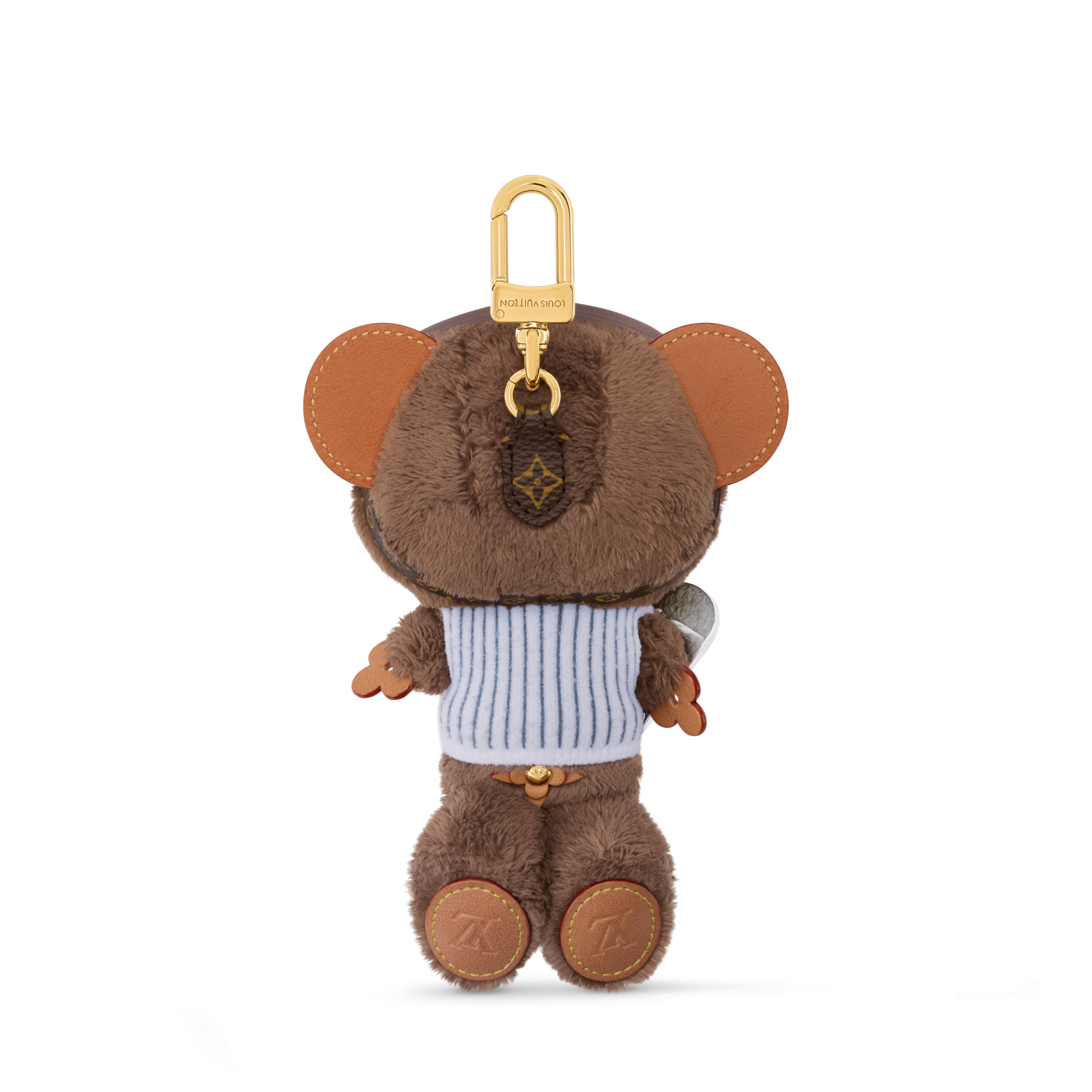 LV Louis Snow Bag Charm . in Men