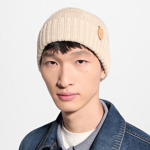 LV Malletier Knitted Beanie . in Men's Accessories Hats, Beanies and Gloves collections by Louis Vuitton (Product zoom)