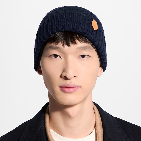 LV Malletier Knitted Beanie . in Men's Accessories Hats, Beanies and Gloves collections by Louis Vuitton (Product zoom)