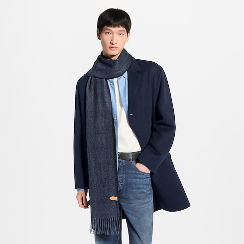 LV Malletier Scarf . in Men's Accessories Scarves for Men collections by Louis Vuitton (Product zoom)