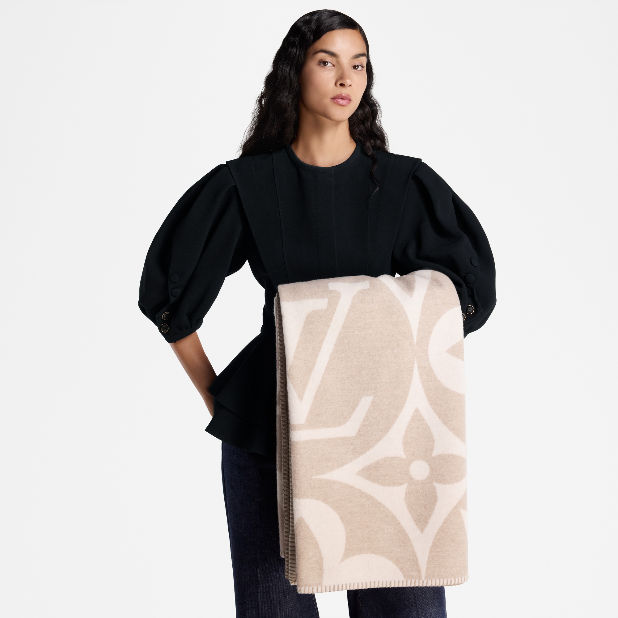 LV Medallion Blanket . in Women