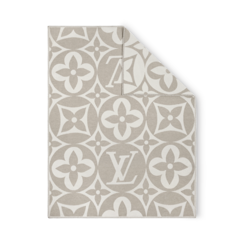 LV Medallion Blanket . in Women's Accessories Home Textile collections by Louis Vuitton (Product zoom)