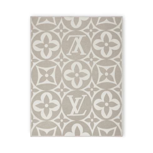 LV Medallion Blanket . in Women's Accessories Home Textile collections by Louis Vuitton (Product zoom)