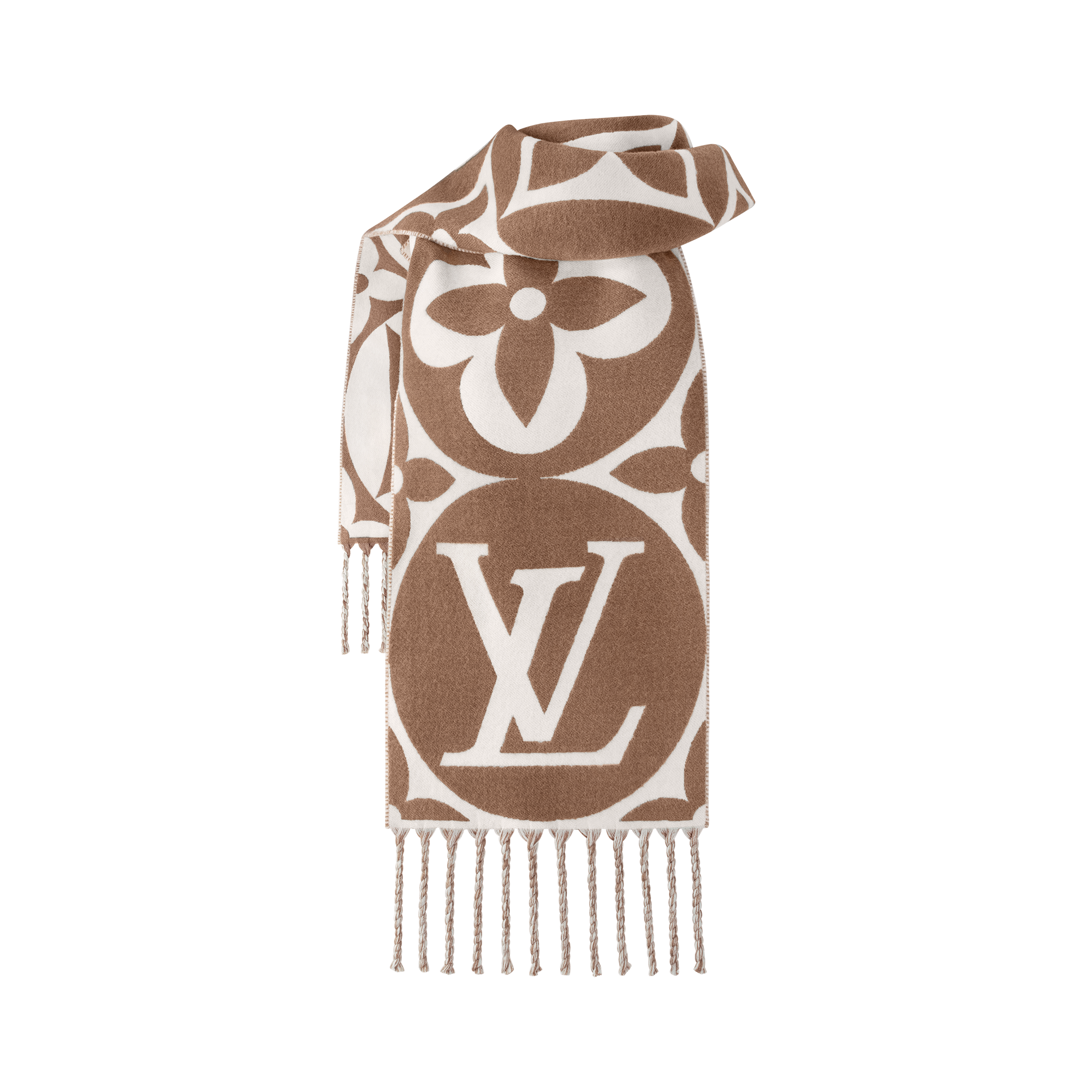 LV Medallion Scarf . in Women