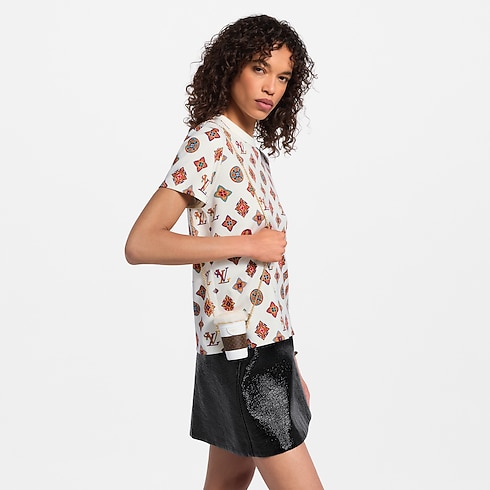 LV Mocha Crossbody Pouch Bag Charm . in Women's Accessories Key Holders and Bag Charms collections by Louis Vuitton (Product zoom)