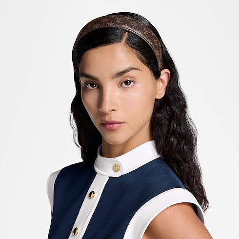 LV Outline Headband . in Women's Accessories Hair Accessories collections by Louis Vuitton (Product zoom)