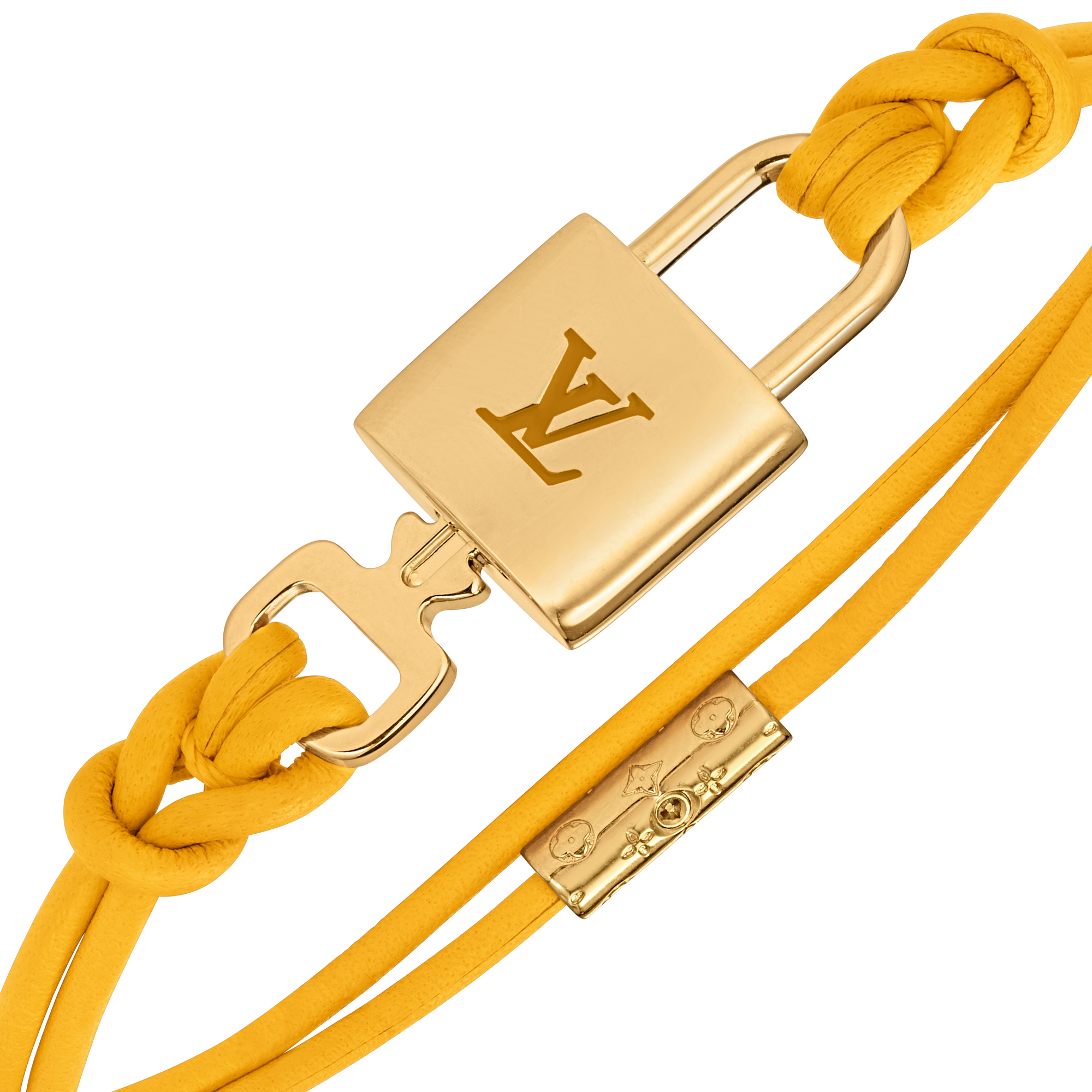 LV Padlock Bracelet Other Leathers in Women