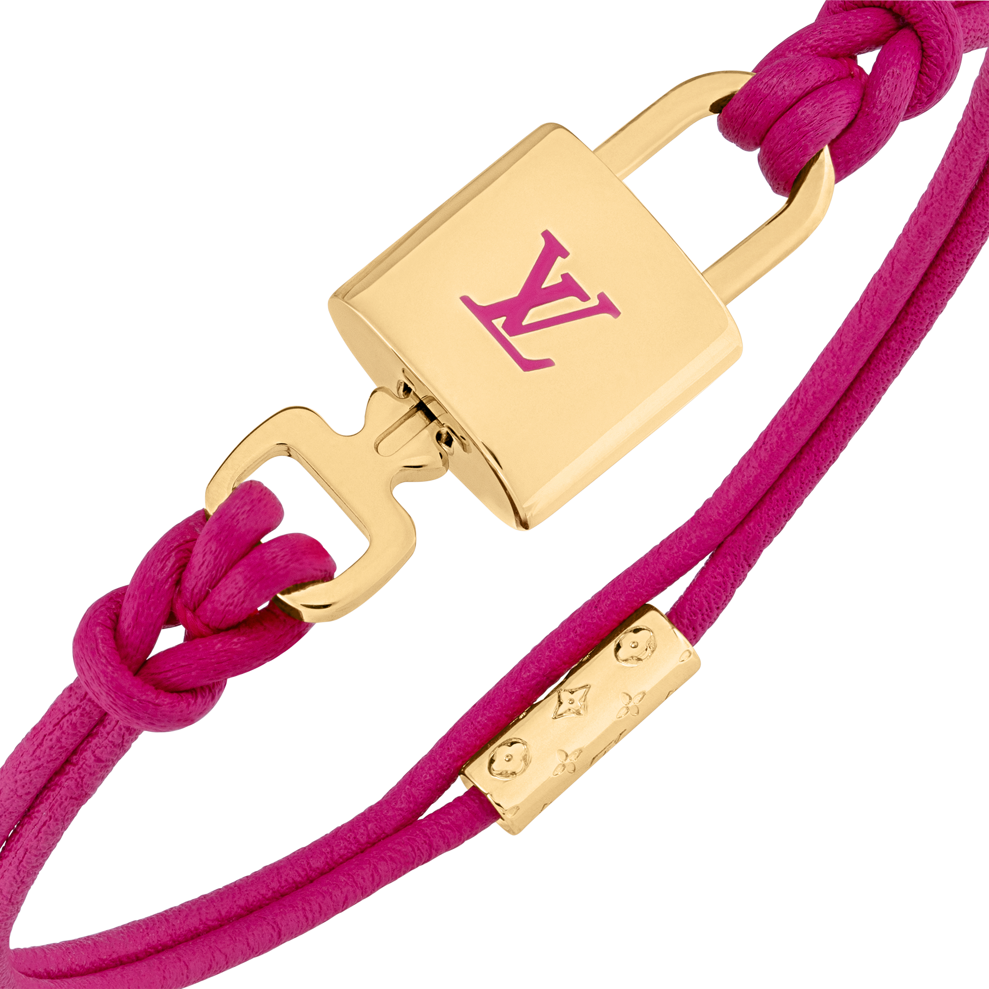 LV Padlock Bracelet Other Leathers in Women