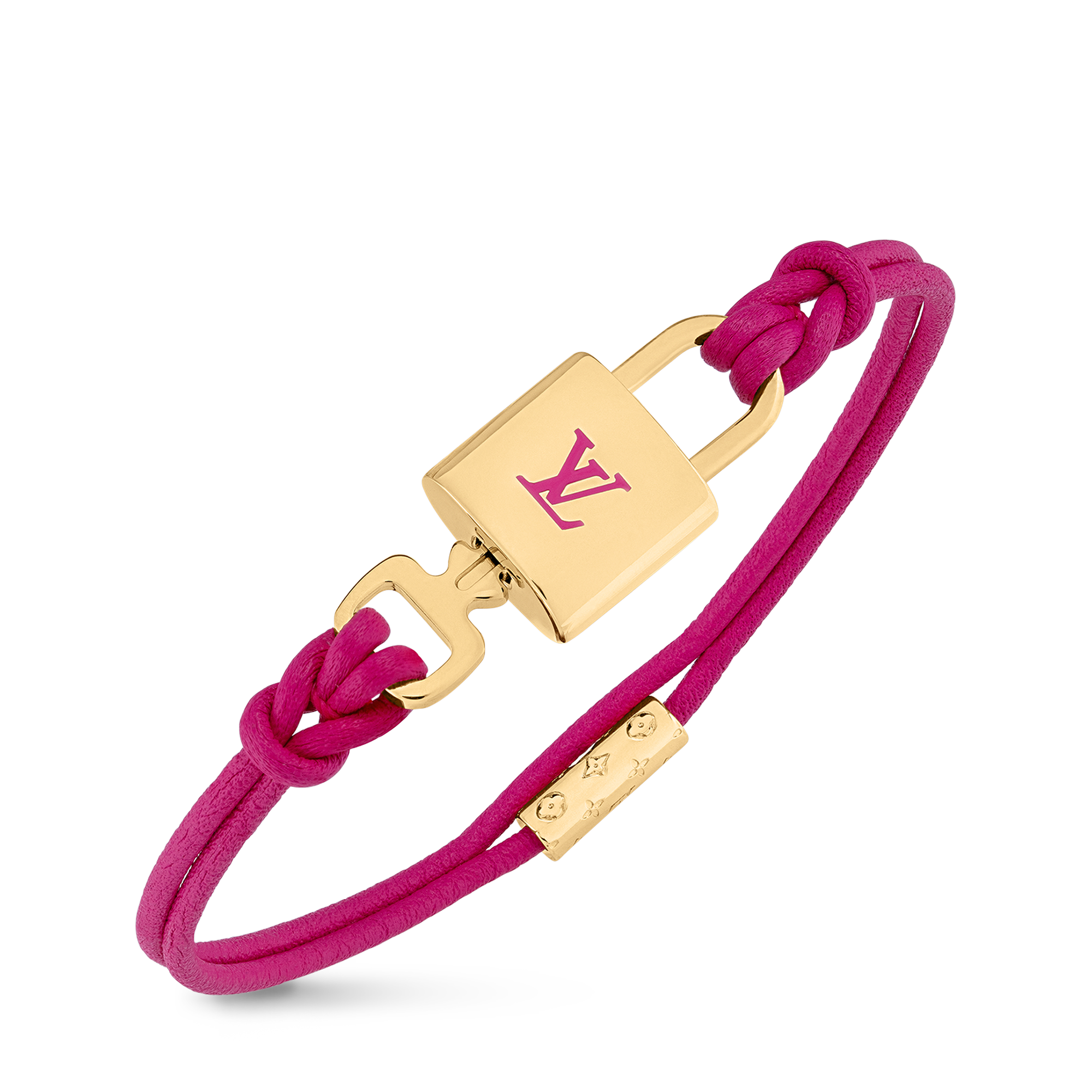 LV Padlock Bracelet Other Leathers in Women