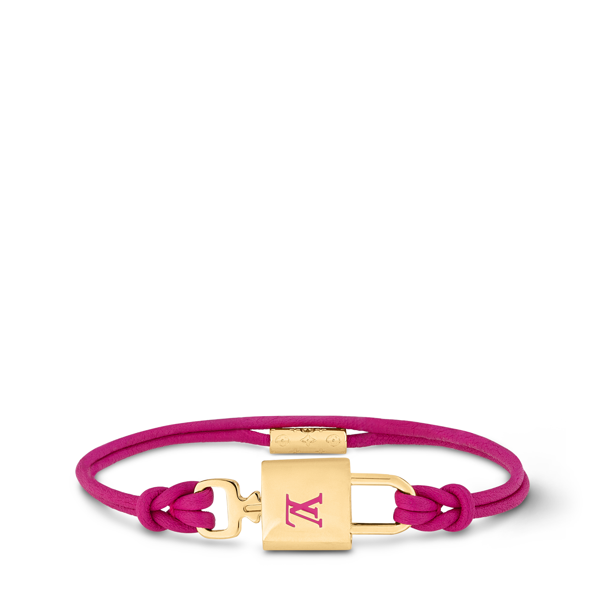 LV Padlock Bracelet Other Leathers in Women