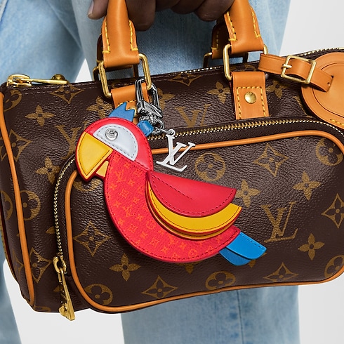LV Parrot Bag Charm . in Men's Accessories Key Holders and Bag Charms collections by Louis Vuitton (Product zoom)