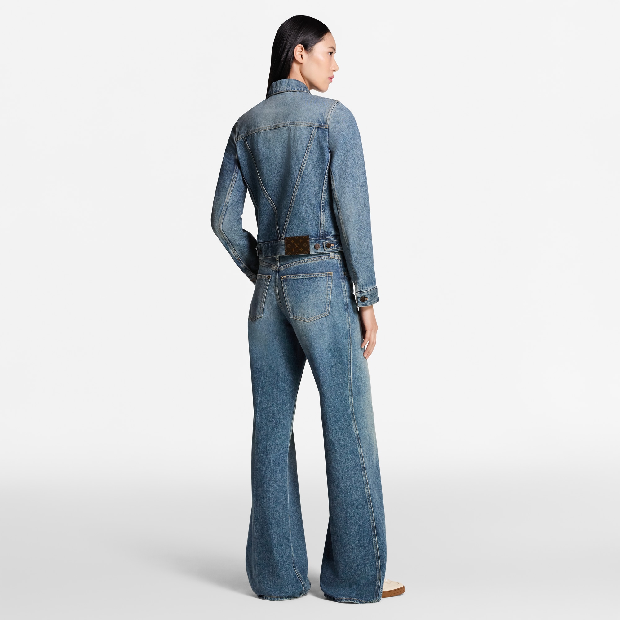 LV Patch Denim Jacket
  in Women