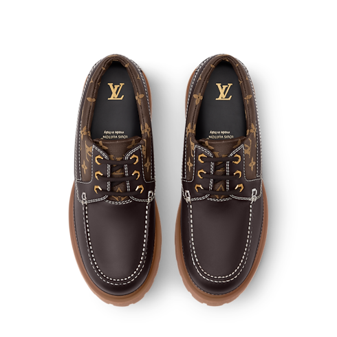 LV Remix Boat Shoe in Men's Shoes Lace-ups and Buckles shoes collections by Louis Vuitton (Product zoom)