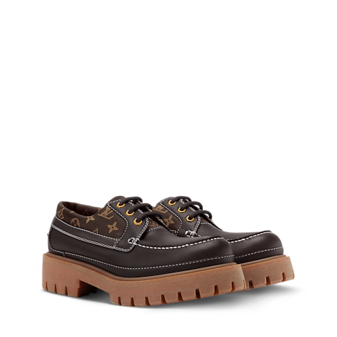 LV Remix Boat Shoe in Men's Shoes Lace-ups and Buckles shoes collections by Louis Vuitton (Product zoom)