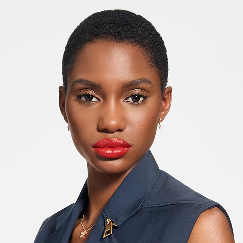 LV Rouge - Satin Lipstick Refill in Perfumes and Beauty's Lips } collections by Louis Vuitton (Product zoom)