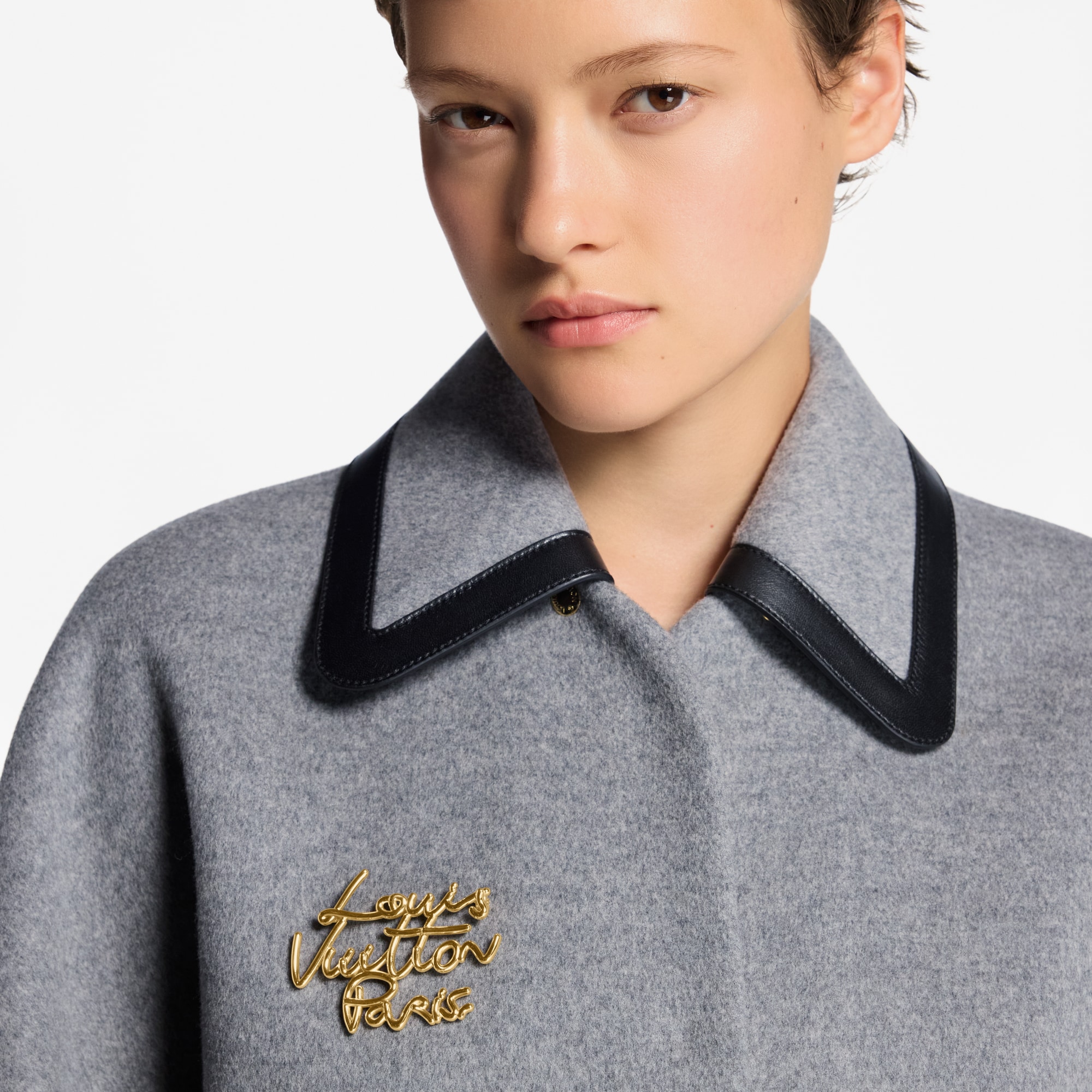 LV Script Brooch . in Women