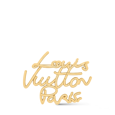 LV Script Brooch . in Women's Fashion Jewellery Designer Fashion Jewellery collections by Louis Vuitton (Product zoom)