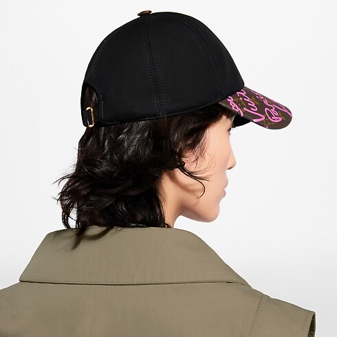 LV Script Cap . in Women's Accessories Hats and Gloves collections by Louis Vuitton (Product zoom)