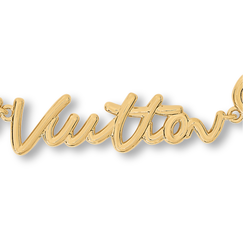 LV Script Chain Bag Charm . in Women's Accessories Key Holders and Bag Charms collections by Louis Vuitton (Product zoom)