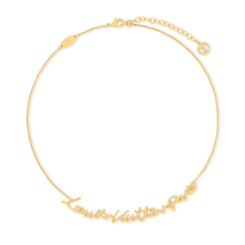 LV Script Necklace . in Women's Fashion Jewellery Designer Fashion Jewellery collections by Louis Vuitton (Product zoom)