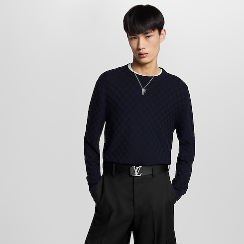 LV Shadow 40mm Reversible Belt in Men's Accessories Men's Belts collections by Louis Vuitton (Product zoom)