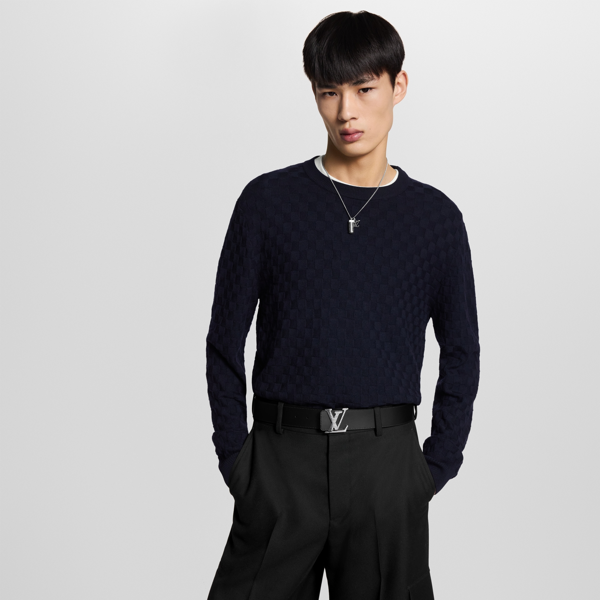 LV Shadow 40mm Reversible Belt  in Men