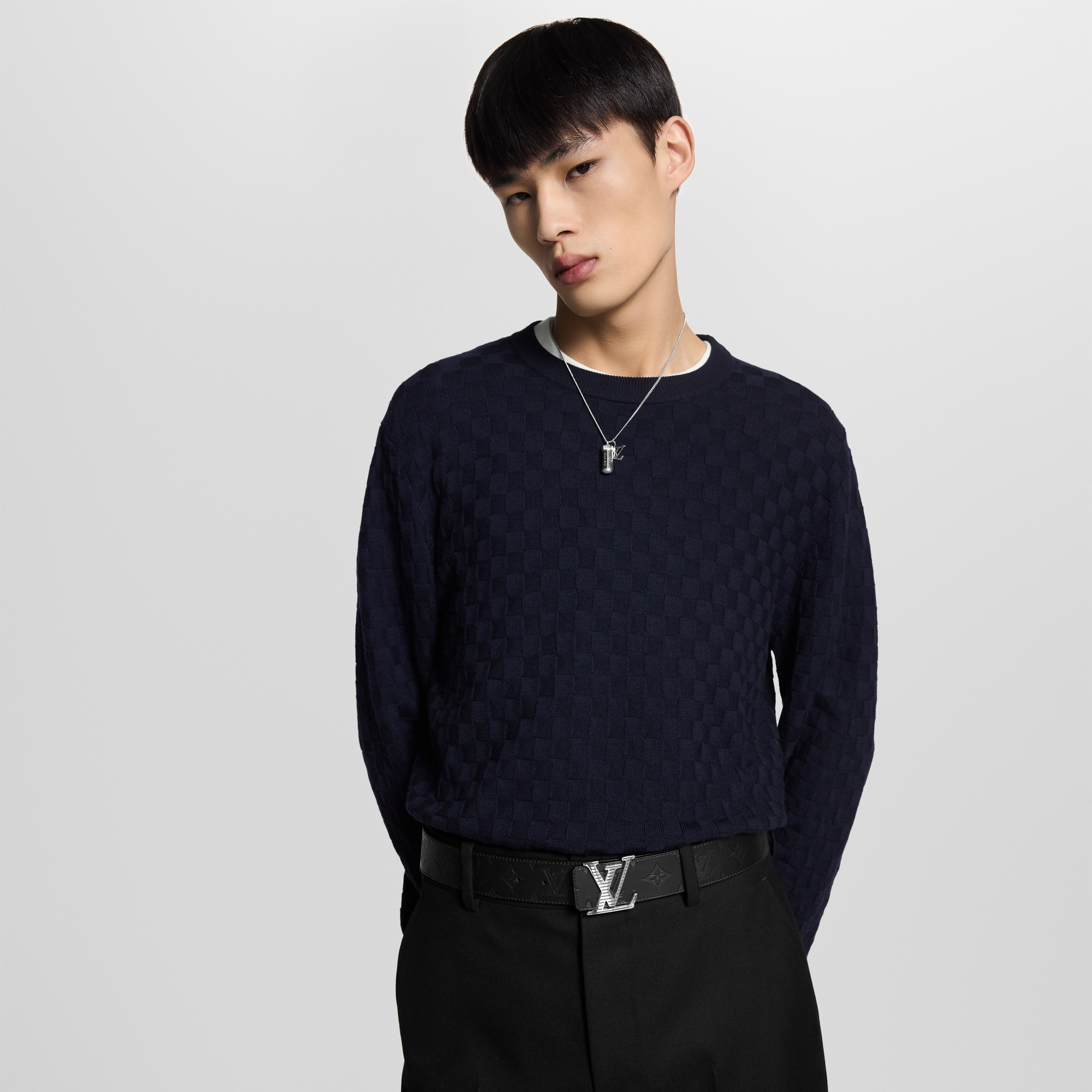 LV Shadow 40mm Reversible Belt  in Men