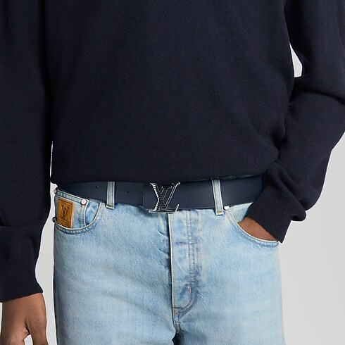 LV Shadow 40mm Reversible Belt in Men's Accessories Men's Belts collections by Louis Vuitton (Product zoom)