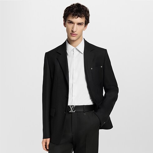 LV Shadow 40mm Reversible Belt Monogram Shadow in Men's Accessories Men's Belts collections by Louis Vuitton (Product zoom)