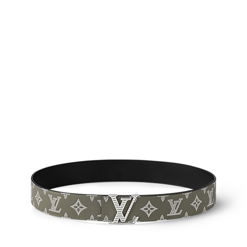LV Shadow 40mm Reversible Belt Monogram Shadow in Men's Accessories Men's Belts collections by Louis Vuitton (Product zoom)