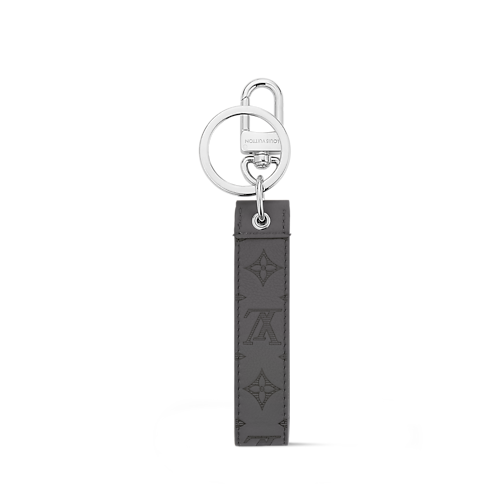 LV Shadow Dragonne Key Holder And Bag Charm back view