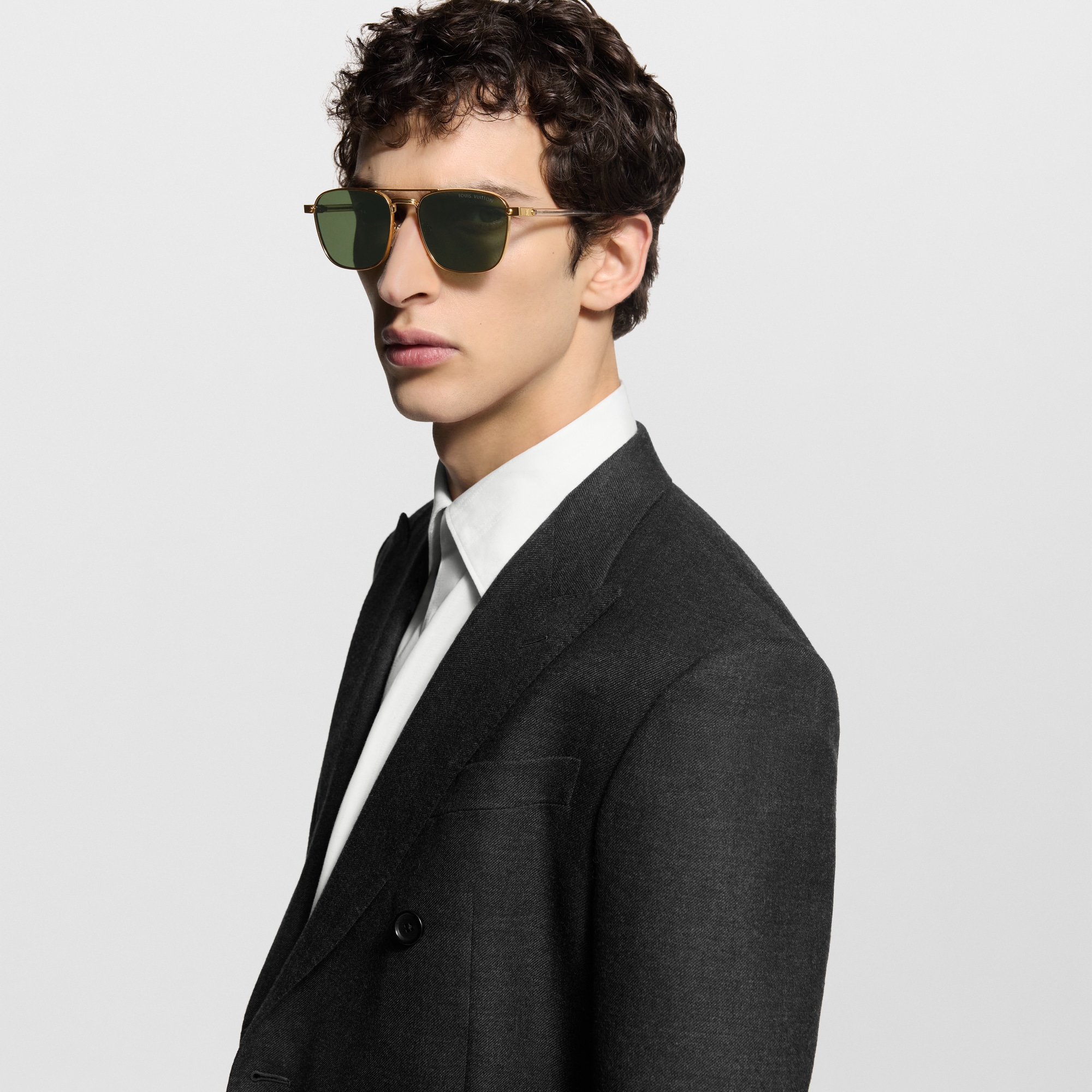 LV Signature Metal Square Sunglasses . in Men