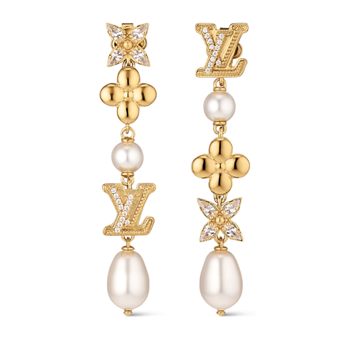 LV Sparkling Pearls Earrings . in Women's Fashion Jewellery All Fashion Jewellery collections by Louis Vuitton (Product zoom)