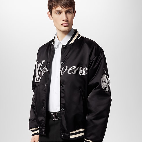 LV Stitch 40mm Reversible Belt Monogram Eclipse in Men's Accessories Men's Belts collections by Louis Vuitton (Product zoom)